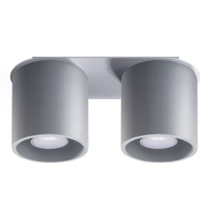 Sollux Φωτιστικό οροφής Orbis 2,αλουμίνιο,2xGU10/40w