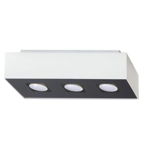 Sollux Φωτιστικό οροφής Mono 3,ατσάλι,3xGU10/40w