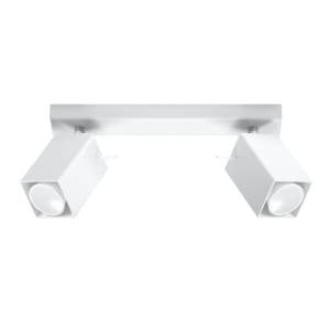Sollux Φωτιστικό οροφής Merida 2,ατσάλι,2xGU10/40w