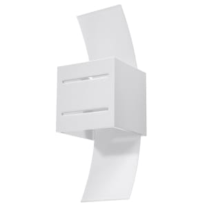 Sollux Φωτιστικό τοίχου Loreto 1,αλουμίνιο, γυαλί,1xG9/40w