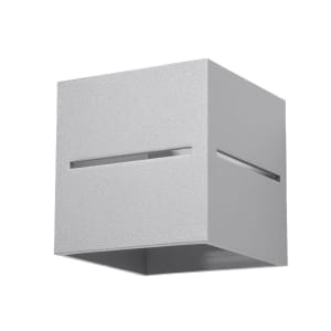 Sollux Φωτιστικό τοίχου Lobo 1,αλουμίνιο,1xG9/40w
