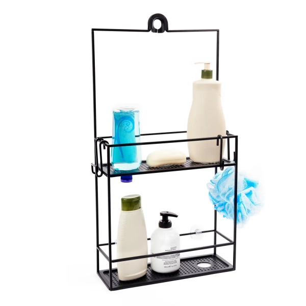 Umbra μεταλλική ραφιέρα μπάνιου 52X31,Cubiko 023461-040