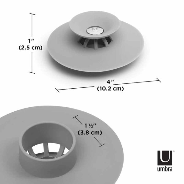 Τάπα σιφωνιού/τριχοπαγίδα Flex Drain Stop Umbra 023464-918 - Image 7
