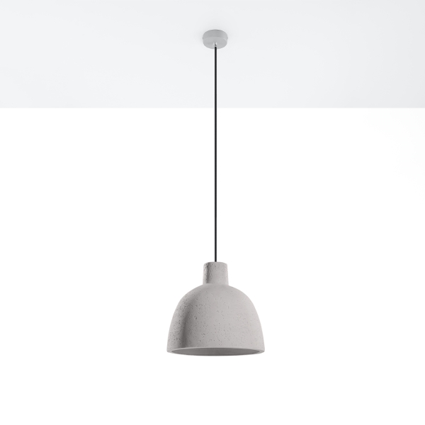 Sollux Κρεμαστό φωτιστικό Damaso 1,σκυρόδεμα,1xE27/60w - Image 3
