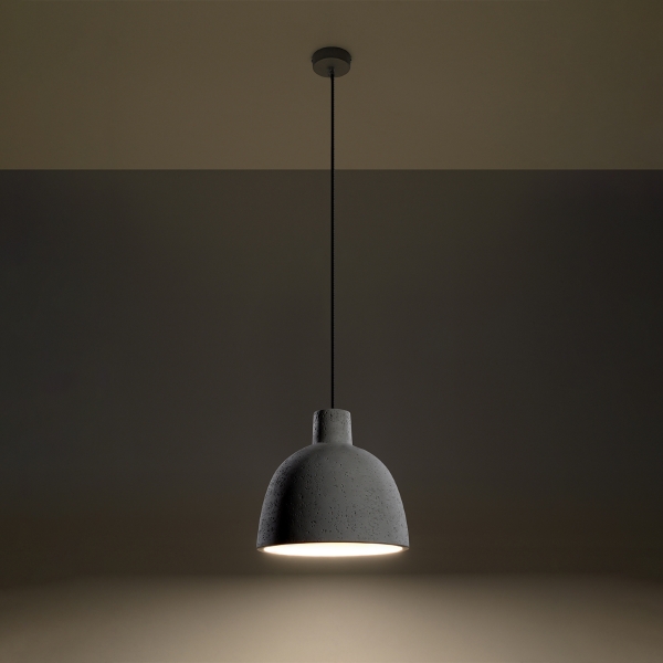 Sollux Κρεμαστό φωτιστικό Damaso 1,σκυρόδεμα,1xE27/60w - Image 4