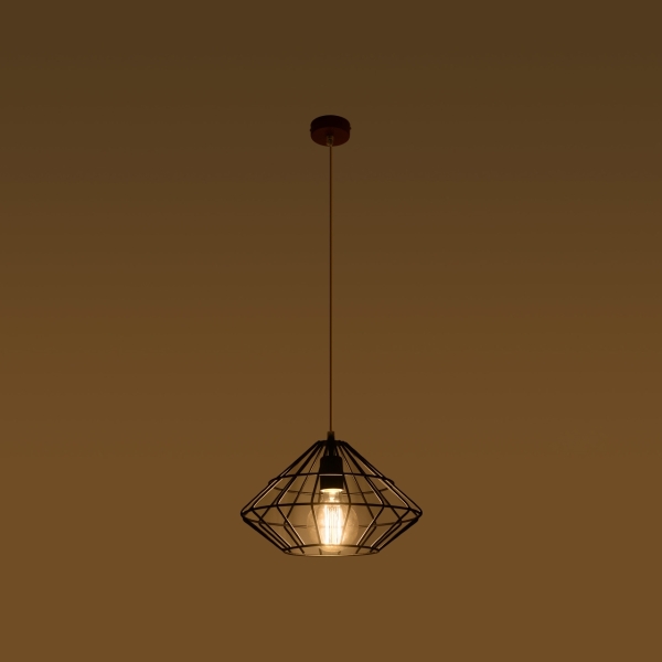 Sollux Κρεμαστό φωτιστικό Umberto 1,ατσάλι,1xE27/60w - Image 3