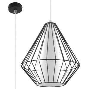 Sollux Κρεμαστό φωτιστικό Demi 1,Χάλυβας, PVC,1xE27/60w