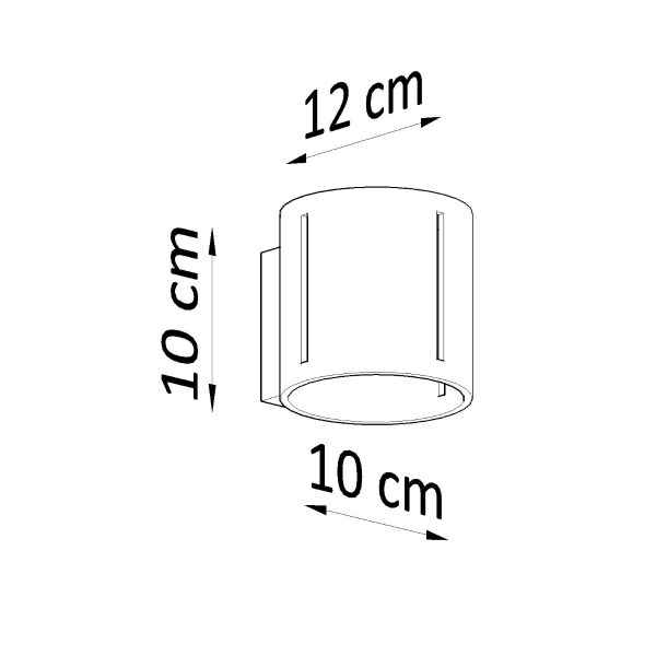 Sollux Φωτιστικό τοίχου Inez 1,αλουμίνιο,1xG9/40w - Image 6