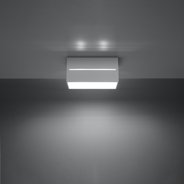 Sollux Φωτιστικό οροφής Lobo 2,αλουμίνιο,2xG9/40w - Image 3