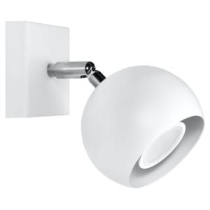 Sollux Φωτιστικό τοίχου Oculare 1,ατσάλι,1xGU10/40w