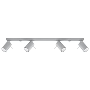 Sollux Φωτιστικό οροφής Ring 4,ατσάλι,4xGU10/40w