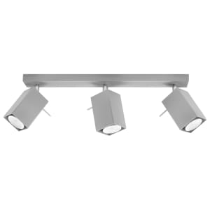 Sollux Φωτιστικό οροφής Merida 3,ατσάλι,3xGU10/40w