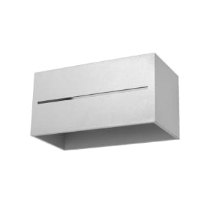 Sollux Φωτιστικό τοίχου Lobo 2,αλουμίνιο,2xG9/40w