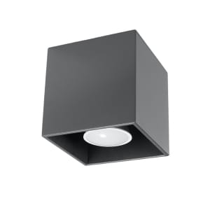 Sollux Φωτιστικό οροφής Quad 1,αλουμίνιο,1xGU10/40w