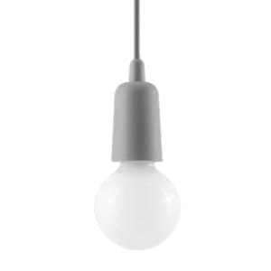 Sollux Κρεμαστό φωτιστικό Diego 1,PVC,1xE27/60w