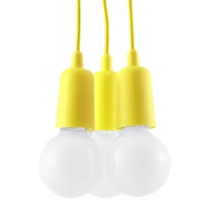 Sollux Κρεμαστό φωτιστικό Diego 3,PVC,3xE27/60w