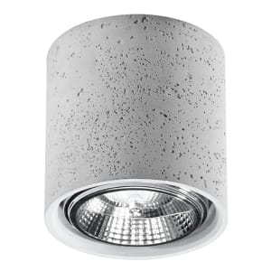 Sollux Φωτιστικό οροφής Cullo 1,σκυρόδεμα,1xGU10/40w