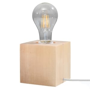Sollux Λαμπτήρας γραφείου Ariz 1,ξύλο,1xE27/60w