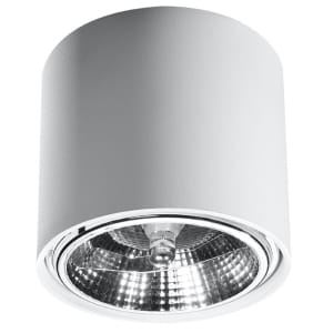 Sollux Φωτιστικό οροφής Tiube 1,αλουμίνιο,1xGU10/40w