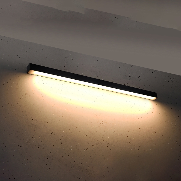 Sollux Φωτιστικό τοίχου Pinne 1,αλουμίνιο,1xLED/28w,μαύρο - Image 3