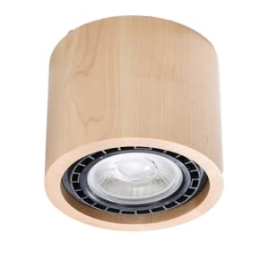 Sollux Φωτιστικό οροφής Basic 1,ξύλο ,1xGU10/40w