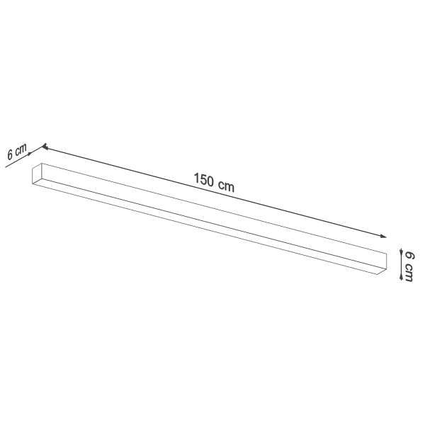 Sollux Φωτιστικό τοίχου Pinne 1,αλουμίνιο,1xLED/38w,μαύρο - Image 6