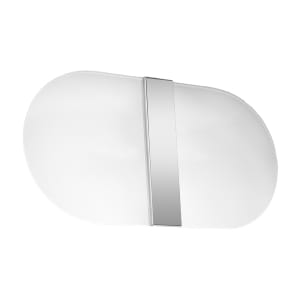 Sollux Φωτιστικό τοίχου Salia 2,γυαλί, χάλυβας,2xG9/40w