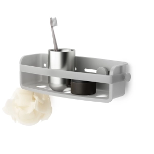 Γκρί ραφιέρα μπάνιου flex gel lock της Umbra 1004001-918
