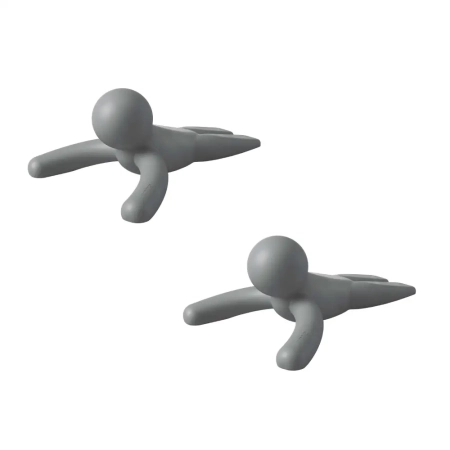 Σετ 2 Στοπ Πόρτας Umbra Buddy Γκρι 1013767-149