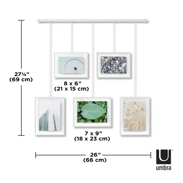 Umbra Exhibit μεταλλική πολυκορνίζα 70Χ70εκ 1013426-660 - Image 7