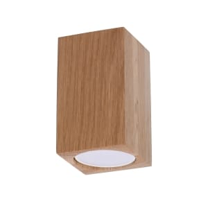 Sollux Φωτιστικό οροφής Keke 1/ξύλο/1xGU10/40w