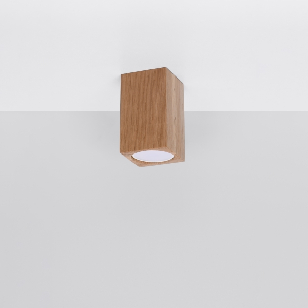 Sollux Φωτιστικό οροφής Keke 1,ξύλο,1xGU10/40w - Image 2