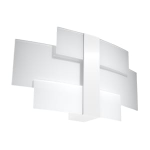 Sollux Φωτιστικό τοίχου Celia 2,χάλυβας, γυαλί,2xG9/40w