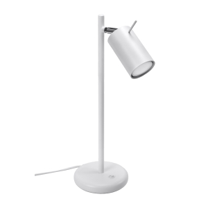 Sollux Λαμπτήρας γραφείου Ring 1,ατσάλι,1xGU10/40w,λευκό