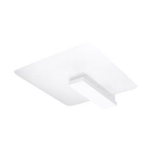 Sollux Φωτιστικό οροφής Lappo 2,ξύλο, γυαλί,2xE27/60w