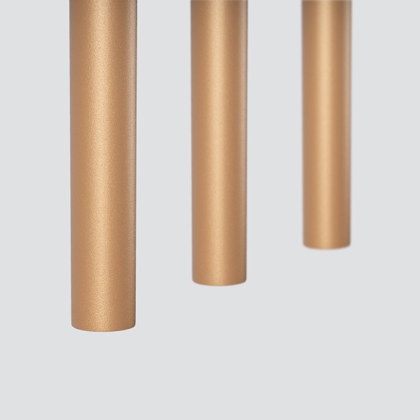Sollux Κρεμαστό φωτιστικό Pastelo 3,3xG9/8w, Χρώμα χρυσό - Image 4