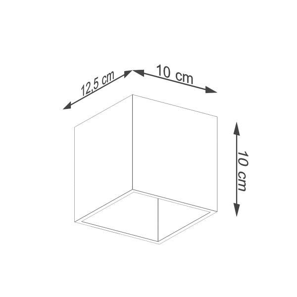 Sollux Φωτιστικό τοίχου Quad 1,1xG9/8w, Χρώμα χρυσό - Image 5