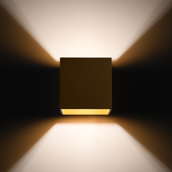Sollux Φωτιστικό τοίχου Quad 1,1xG9/8w, Χρώμα χρυσό - Image 3