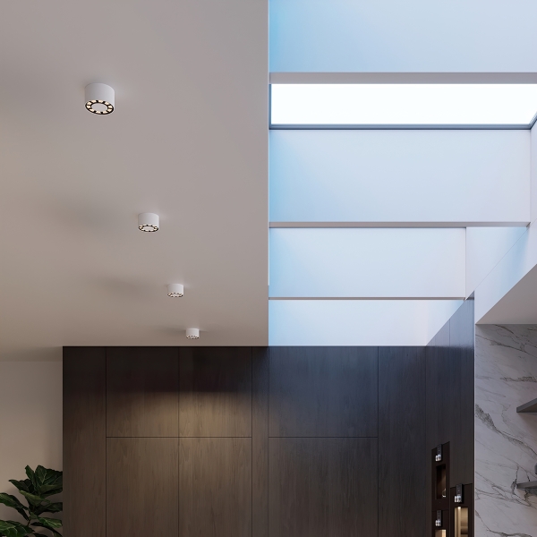 Sollux Φωτιστικό οροφής Dio 9,9xLED/10w, Χρώμα άσπρο - Image 9