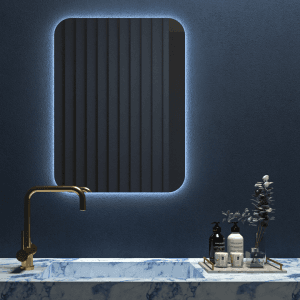Καθρέπτης τοίχου Curved Project Mirrors με κρυφό φωτισμό Led