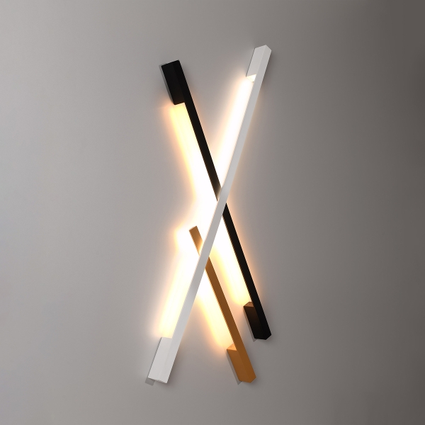Thoro Φωτιστικό τοίχου Lahti 1,αλουμίνιο,1xLED/20w,μαύρο - Image 6