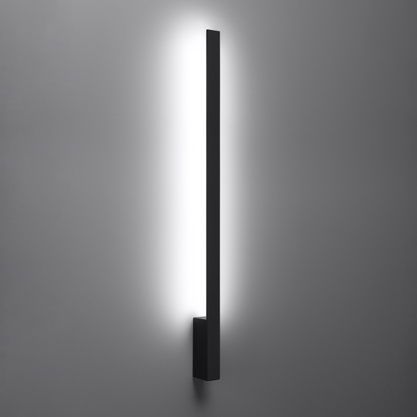 Thoro Φωτιστικό τοίχου Lahti 1,αλουμίνιο,1xLED/20w,μαύρο - Image 3