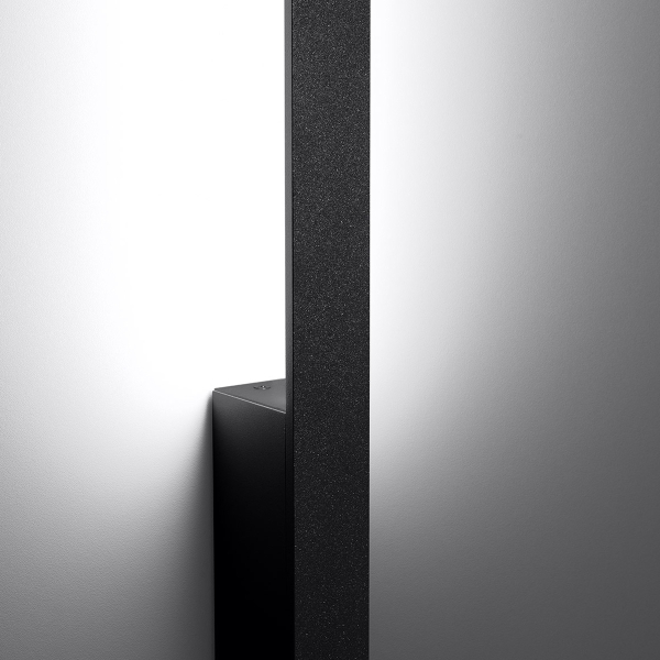 Thoro Φωτιστικό τοίχου Lahti 1,αλουμίνιο,1xLED/20w,μαύρο - Image 4