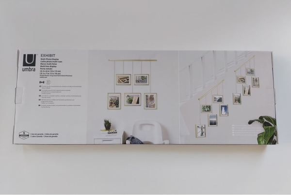 Umbra Exhibit χρυσή μεταλλική πολυκορνίζα 70Χ70εκ.1013426-221 - Image 7