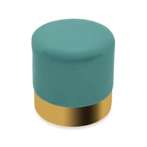 Versa βελούδινο σκαμπό 35Χ35εκ. 21351156