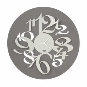 Ρολόι τοίχου 50εκ.Focus,χάλυβας,Arti e Mestieri