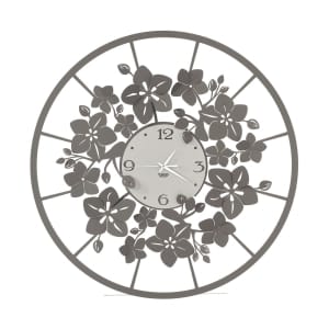 Ρολόι τοίχου 60εκ.Fior di loto mud,χάλυβας,Arti e Mestieri
