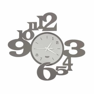 Ρολόι τοίχου 40Χ45εκ. King fango,χάλυβας/Arti e Mestieri