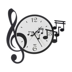 Ρολόι τοίχου 50Χ47εκ. Musica,χάλυβας,Arti e Mestieri 338844
