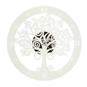 Ρολόι τοίχου Albero avorio 44εκ ,χάλυβας /Arti e Mestieri
